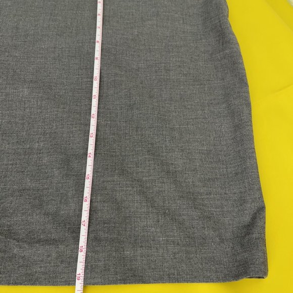 Old Navy Stretch A-Line Pinstripe Gray Skirt, Size 1 - Picture 8 of 8